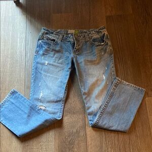 Aeropostale Blue Straight Leg Jeans